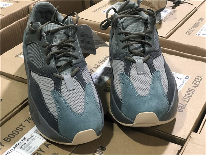 PK GOD YEEZY 700 BOOST Teal Blue RETAIL MATERIALS READY TO SHIP